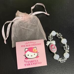 Tarina Tarantino Hello Kitty Pink Head Collection Bracelet